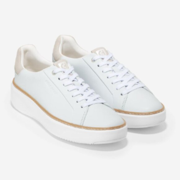 Cole Haan GrandPro Topspin sneakers white dove - 6.5 - Picture 1 of 13